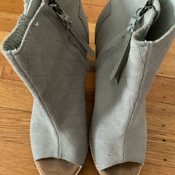TOMS open toe booties - Picture 5 of 6